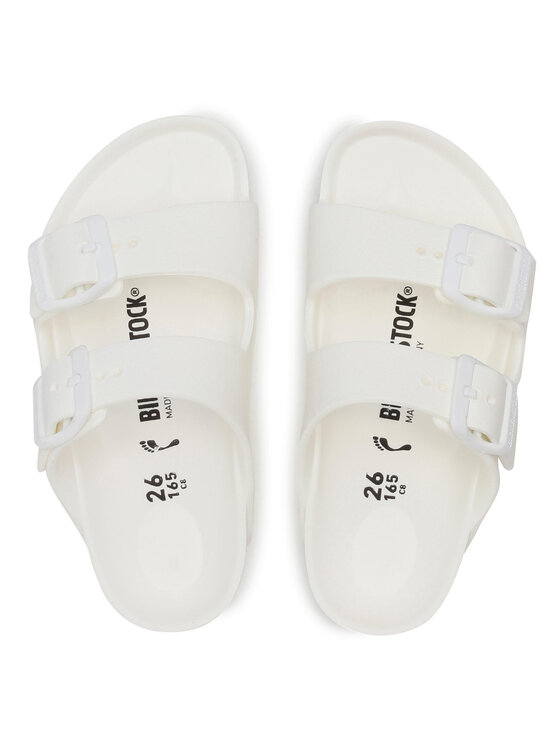 Birkenstock Birkenstock Iešļūcenes Arizona Eva 1018941 Balts