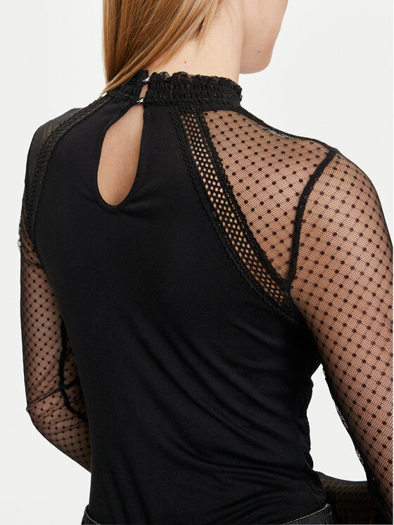Morgan Morgan Bodi 241-TJULIE Črna Slim Fit