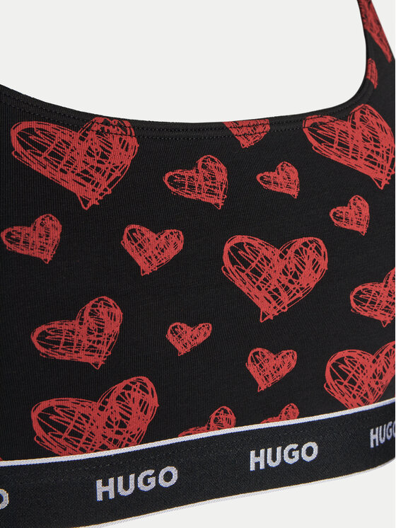 HUGO HUGO Komplekti kuuluvad 2 rinnahoidjat-top 50495872 Must