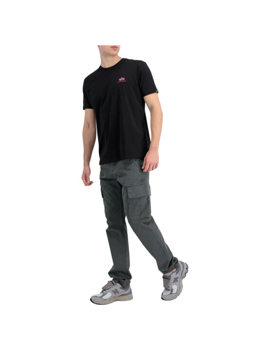Alpha Industries Alpha Industries Tričko AI.188505-693 Čierna Basic Fit