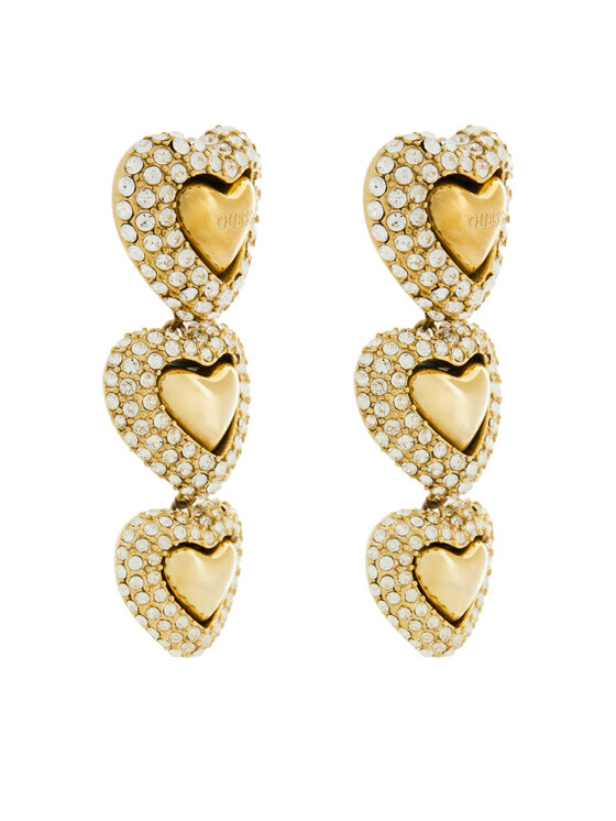 Guess Guess Kolczyki JUBE05 013JW Złoty