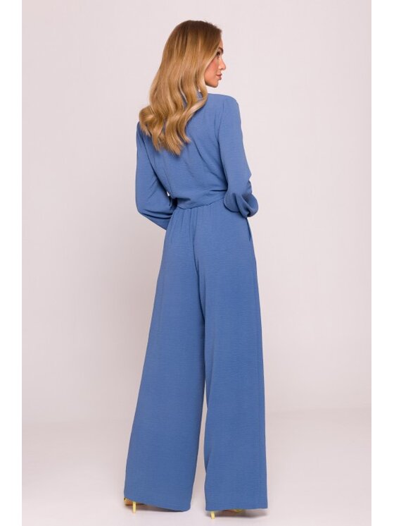 Made of Emotion Made of Emotion Top M861 Granatowy Cropp Fit