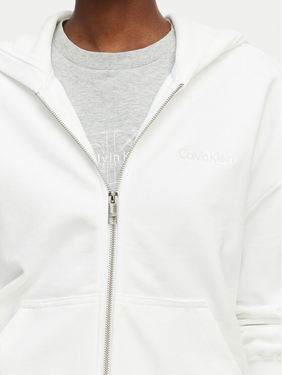Calvin Klein Calvin Klein Džemperis LV044G215G Balta Relaxed Fit