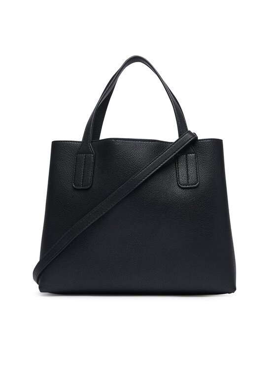 Tommy Hilfiger Tommy Hilfiger Soma Th Icon Mini Satchel AW0AW18722 Melns