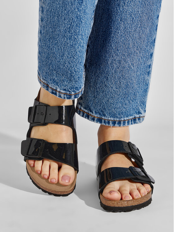 Birkenstock Birkenstock Şlapi Arizona Birko-Flor 1005292 Negru