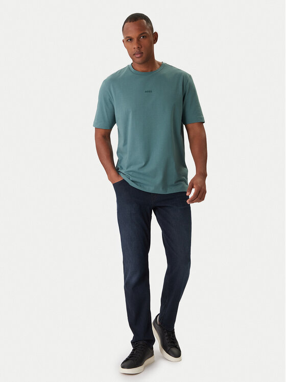 BOSS BOSS Тишърт Tchup 50473278 Зелен Relaxed Fit