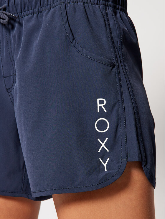 Roxy Roxy Paplūdimio šortai Classics 5 Inch ERJBS03139 Tamsiai mėlyna Regular Fit