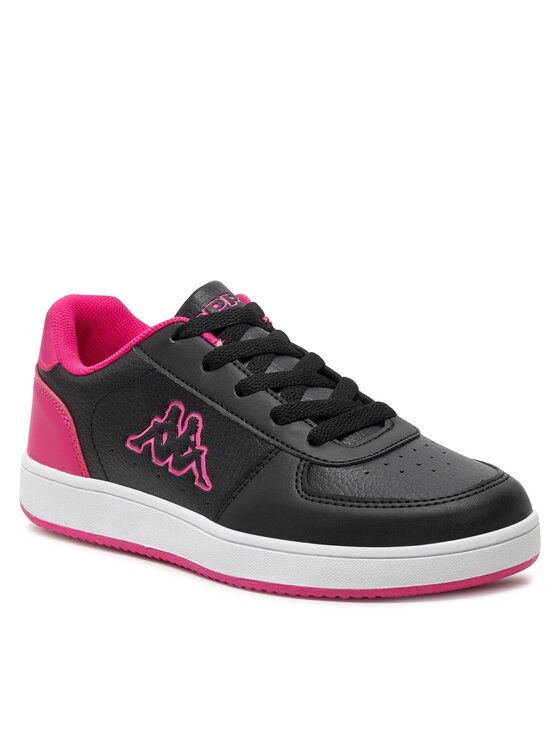 Kappa Kappa Sneakersy Logo Malone Kid 371K1IW Czarny
