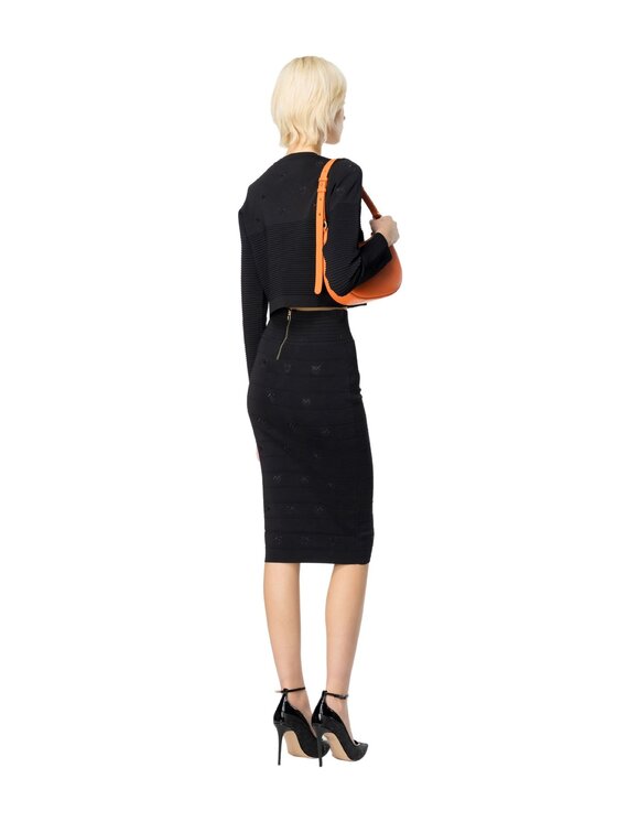 PINKO Pinko Gonna STAPELIA GONNA 102883A1LKZ99 Nero Regular Fit