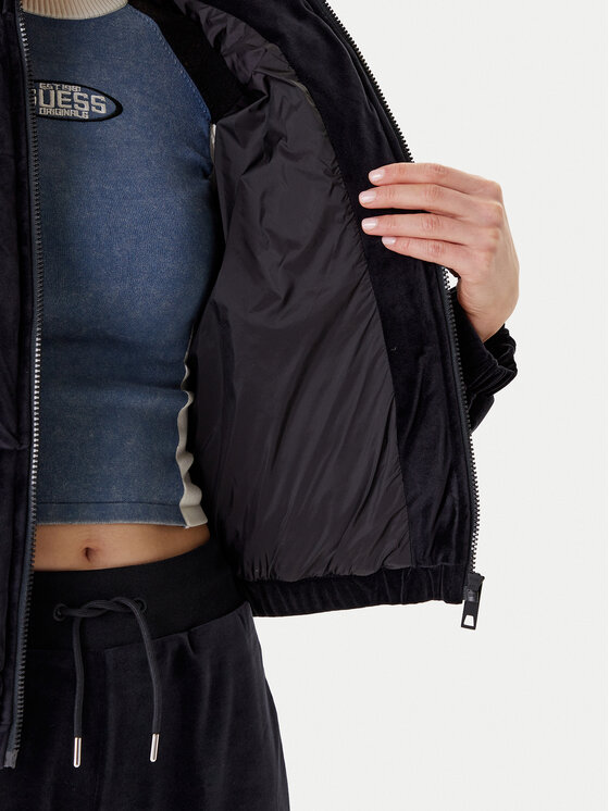 Guess Guess Télikabát V4BL03 K0232 Fekete Regular Fit