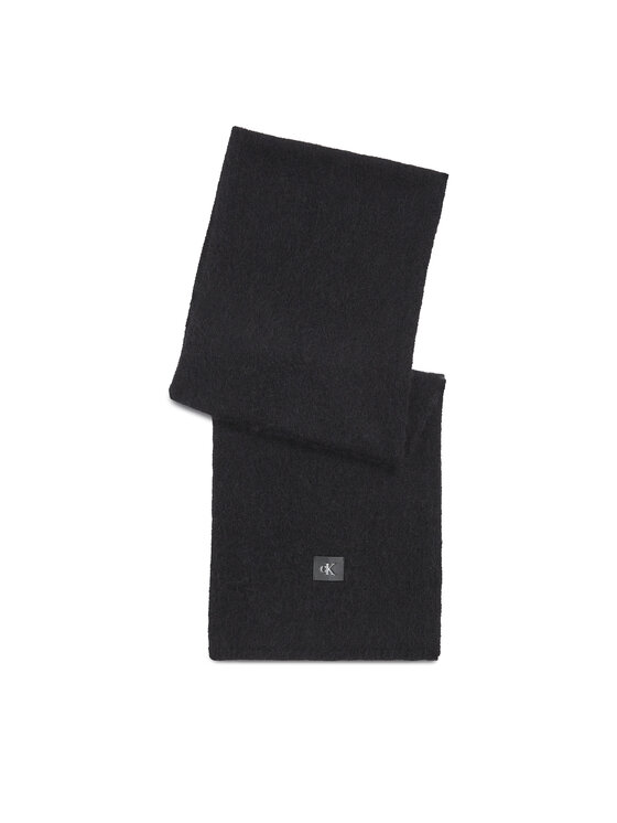 Calvin Klein Jeans Calvin Klein Jeans Κασκόλ Minimal Monogram Textured Scarf K60K611264 Μαύρο