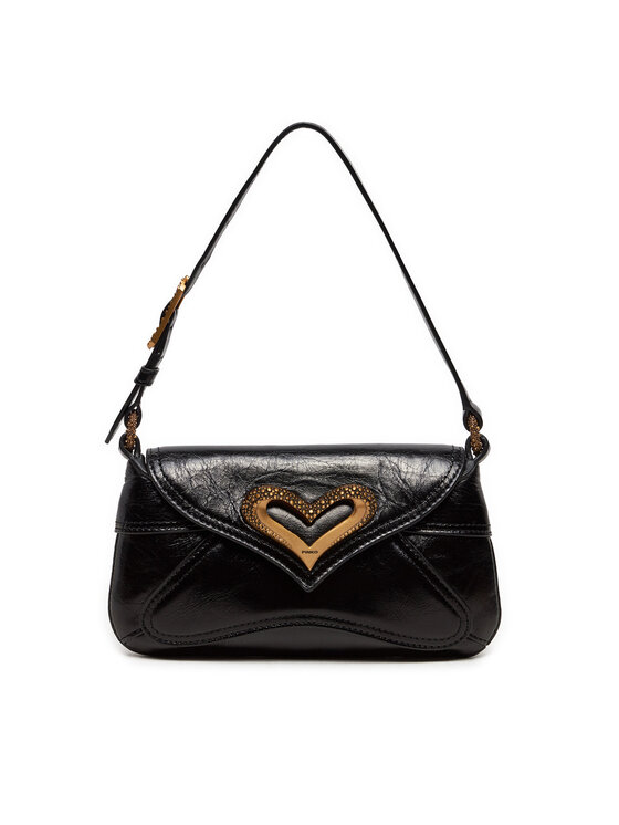 PINKO Pinko Torbica 520 Shoulder Baby Fl AI 24-25 PLTT 103764 A1EO Crna