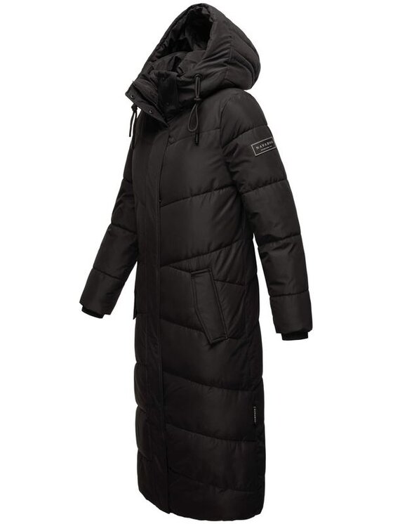 Navahoo Navahoo Kurtka zimowa Hingucker Czarny Casual Fit