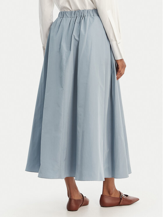 Weekend Max Mara Weekend Max Mara Trapez suknja Formica 2615101072 Svijetloplava Regular Fit