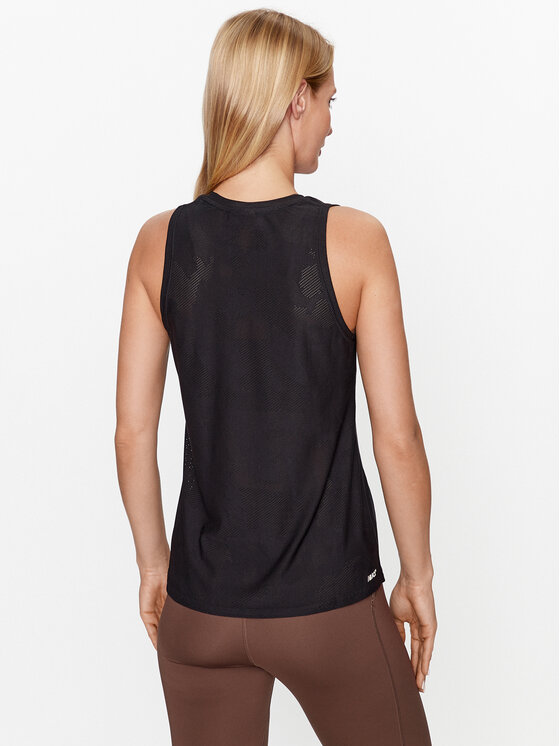 New Balance New Balance Top Q Speed Jacquard Tank WT33280 Nero Regular Fit