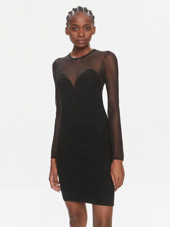 HUGO Hugo Коктейльна сукня Salsery 50507912 Чорний Slim Fit