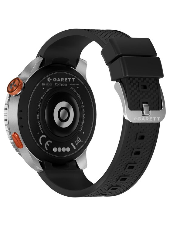 Garett Garett Zegarek 5904238487365-PAY-ORANGE Pomarańczowy