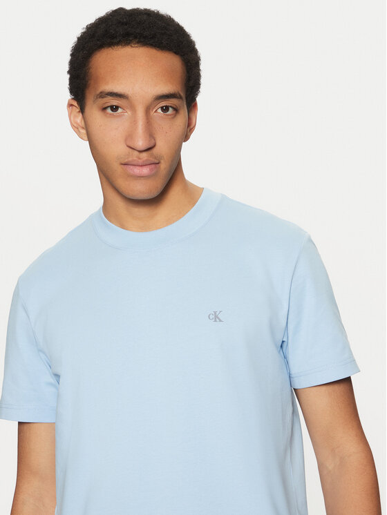 Calvin Klein Jeans Calvin Klein Jeans Marškinėliai J30J326683 Žydra Regular Fit