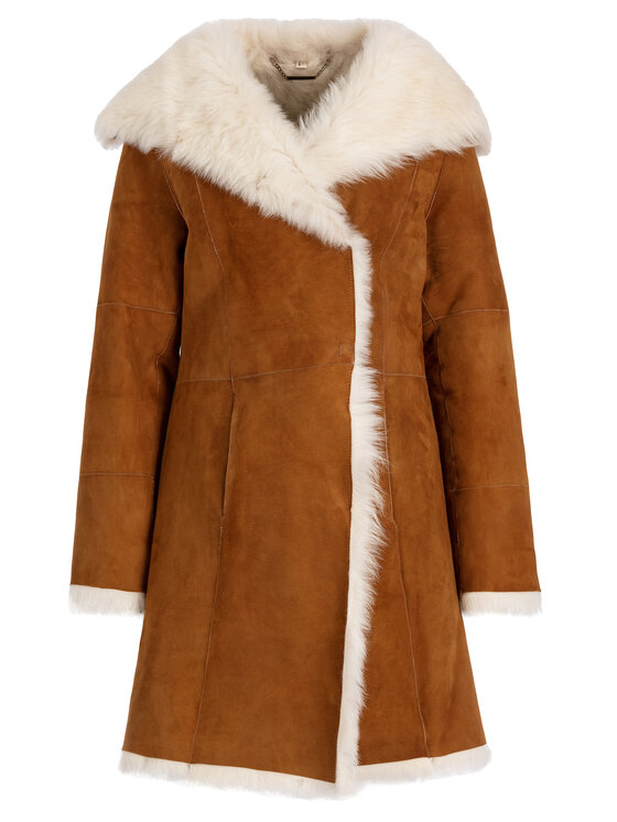 Ugg Ugg Bőr kabát 1017644 Barna Regular Fit