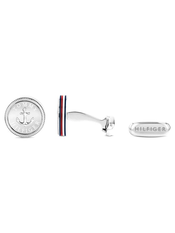 Tommy Hilfiger Tommy Hilfiger Manžetové gombíky 2790701 Strieborná