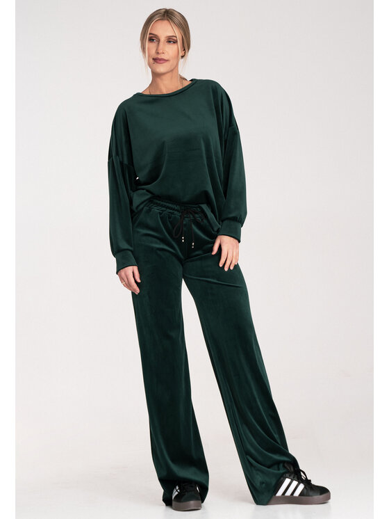 FIGL FIGL Tepláková souprava M1100 Zelená Regular Fit
