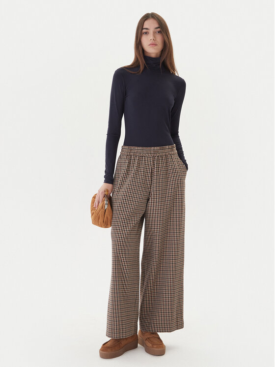 Weekend Max Mara Weekend Max Mara Rollkragenpullover Multif 2525946022 Dunkelblau Slim Fit