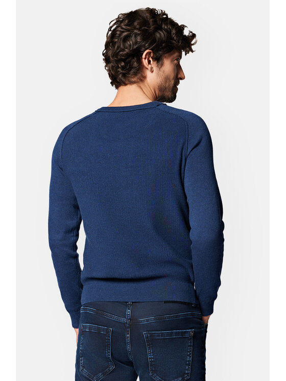 Lancerto Lancerto Sweter Andrei SW073223000097 Granatowy Regular Fit