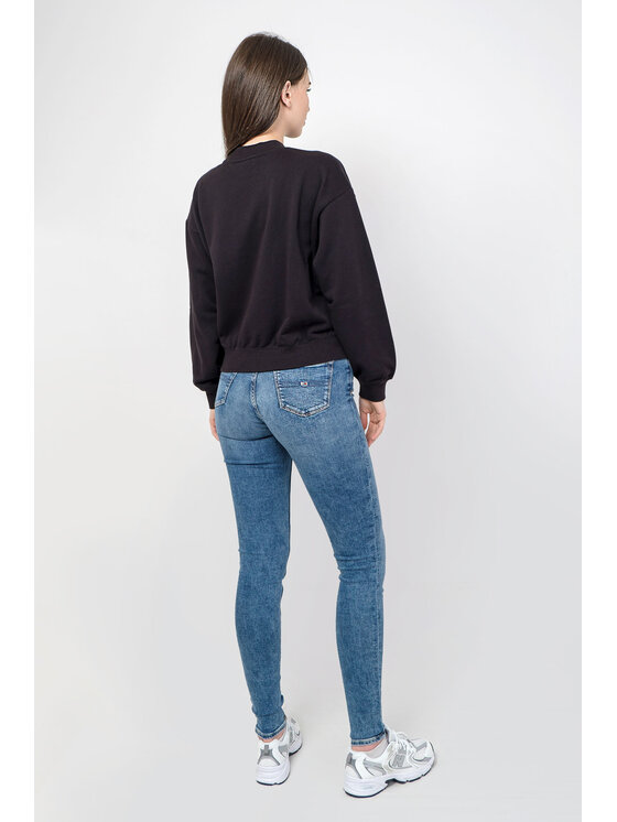 Champion Champion Bluza 116050-KK001-NBK R. L Czarny Relaxed Fit