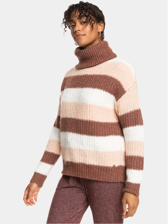 Roxy Roxy Megztinis Pictures Of Us ERJSW03570 Oranžinė Regular Fit