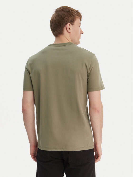 Calvin Klein Calvin Klein T-Shirt LV04LF810G Zielony Regular Fit