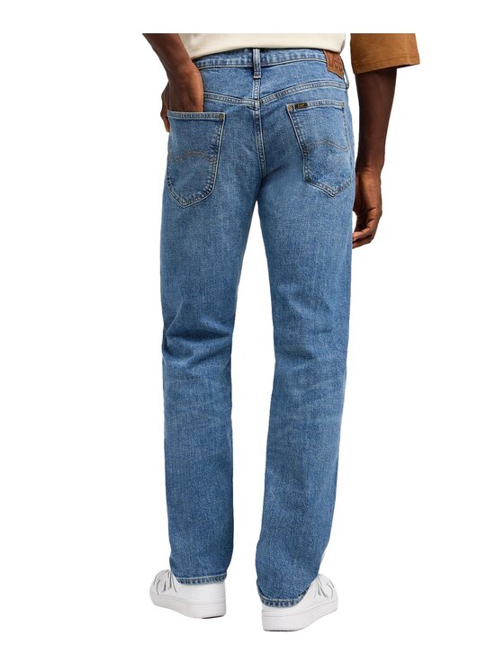 Lee Lee Jeansy 112350155 Niebieski Regular Fit