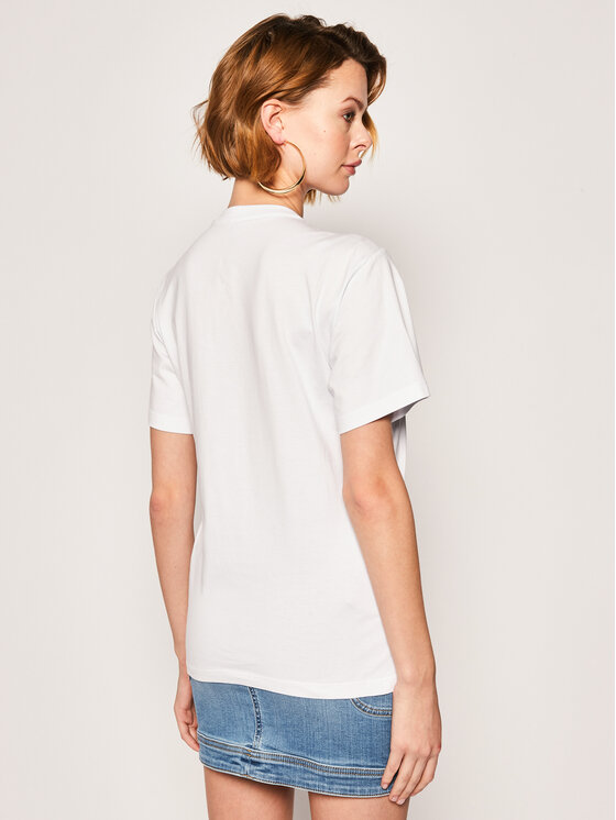 Manila Grace Manila Grace T-shirt T169CU Bianco Regular Fit
