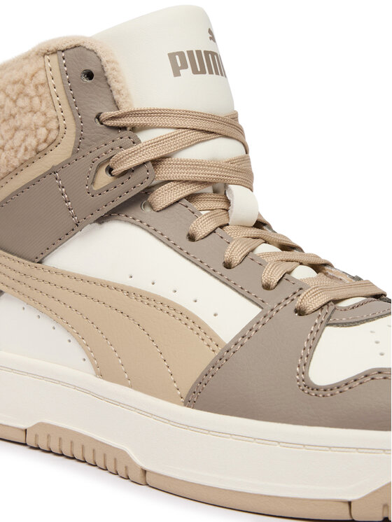 Puma Puma Сникърси Rebound Slam Mid Cozy Jr 407728 01 Сив