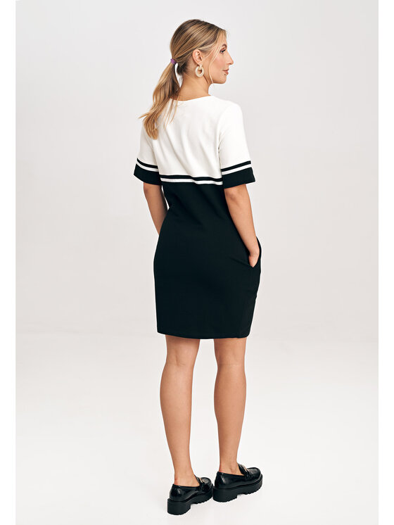 FIGL FIGL Vestito da giorno M1028 Nero Regular Fit