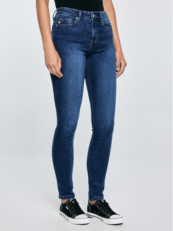 BIG STAR BIG STAR Jeansy ADELA Niebieski Skinny Fit