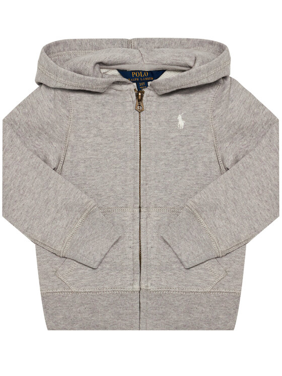 Polo Ralph Lauren Sweatshirt Fz Hoodie 311698766004 Gris Regular Fit |  Modivo.fr