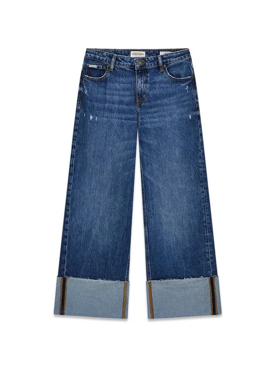 Guess Jeans Guess Jeans Jeansy 180131 Modrá Relaxed Fit