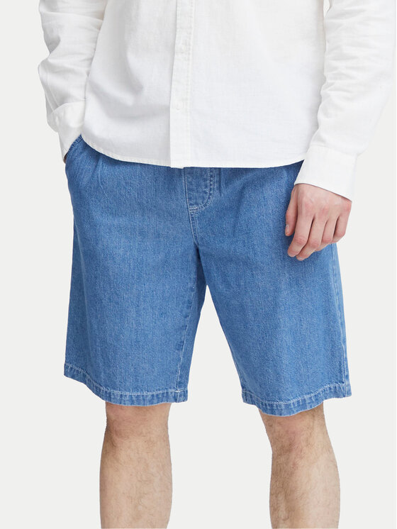 Blend Blend Jeans kratke hlače 20717026 Modra Regular Fit