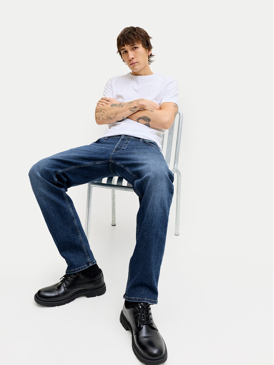 Jack & Jones Jack & Jones Blugi Mike 12289829 Albastru Tapered Fit