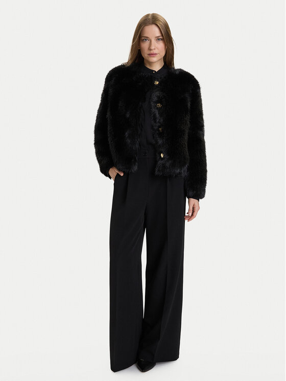 Rinascimento Rinascimento Kažoks CFC0122217003 Melns Regular Fit