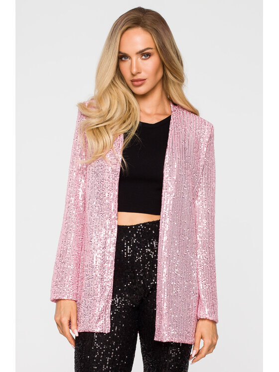 Made of Emotion Made of Emotion Giacca da abito M724 Rosa Premium Fit