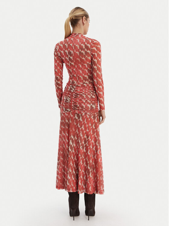 Bardot Bardot Повсякденна сукня Lea 58853DB9 Червоний Slim Fit