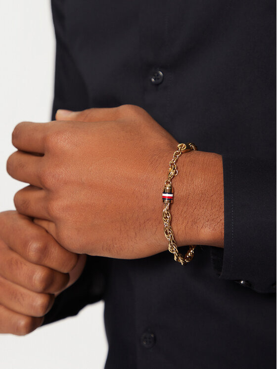 Tommy Hilfiger Tommy Hilfiger Náramok 2790500 Zlatá