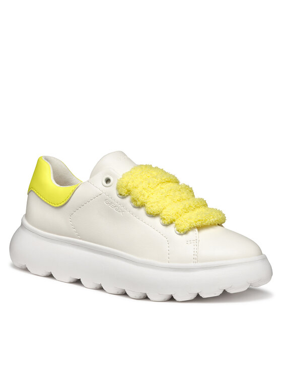 Geox Geox Laisvalaikio batai J Puffypop J55MRA 000BC C0552 M Balta