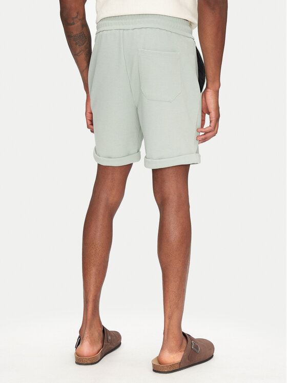 Only & Sons Only & Sons Auduma šorti New Kodyl 22033722 Zaļš Regular Fit