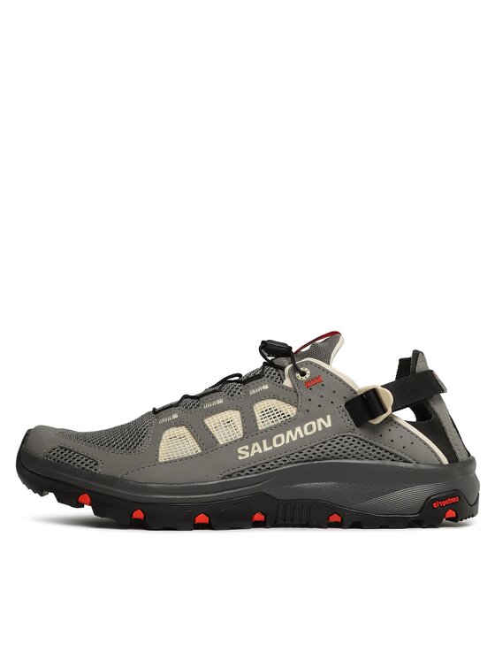 Salomon Salomon Sandály Techamphibian 5 L47114900 Šedá