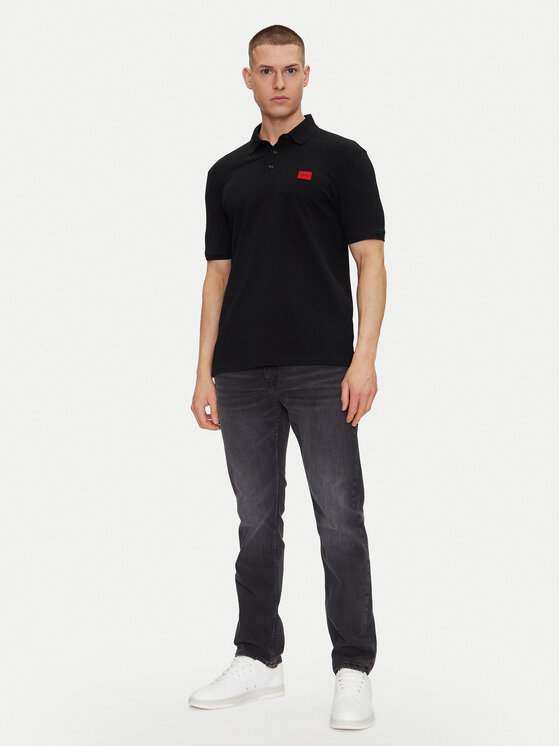 HUGO HUGO Джинси 50537680 Чорний Slim Fit