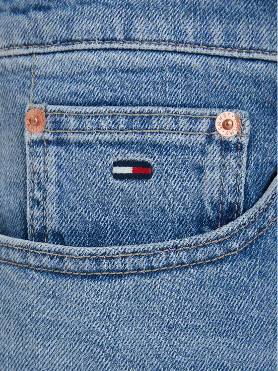 Tommy Jeans Tommy Jeans Džinsa bikses Scanton DM0DM22981 Gaiši zila Slim Fit