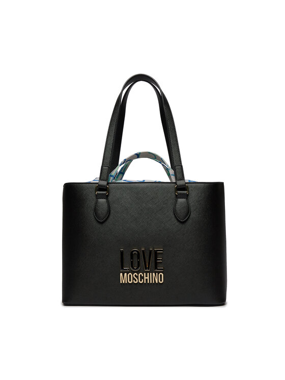 Geantă LOVE MOSCHINO JC4210PP1ILQ100A Negru