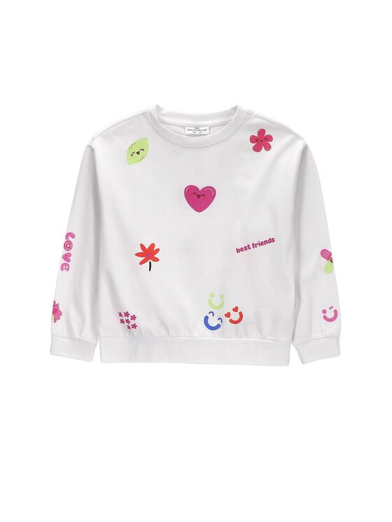 Coccodrillo Coccodrillo T-Shirt ZC6143102SGK-001 Biały Regular Fit